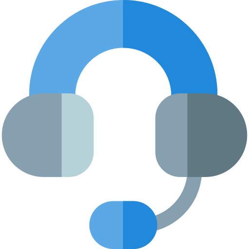 auricular Basic Rounded Flat icono