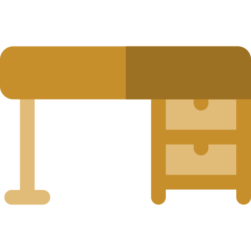 table Basic Rounded Flat Icône