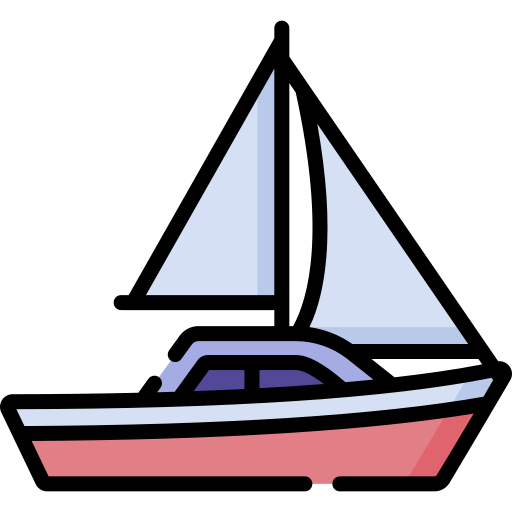 barco de vela Special Lineal color icono