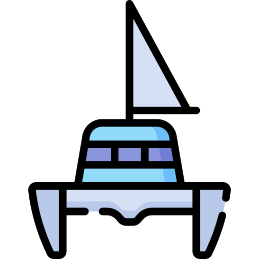 catamaran Special Lineal color icoon