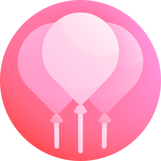 Воздушный шар Gradient Galaxy Gradient иконка