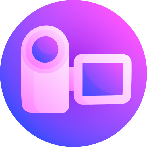 ビデオカメラ Gradient Galaxy Gradient icon