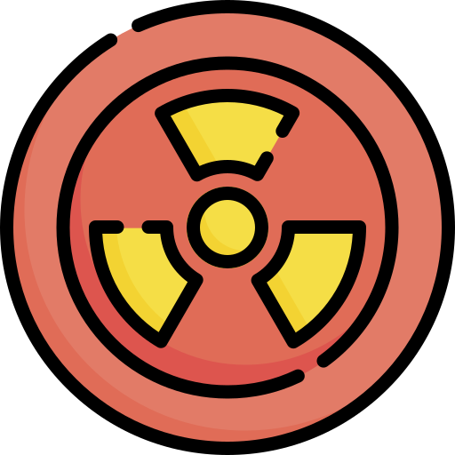radioactief Special Lineal color icoon
