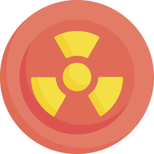 Radioactive Special Flat icon