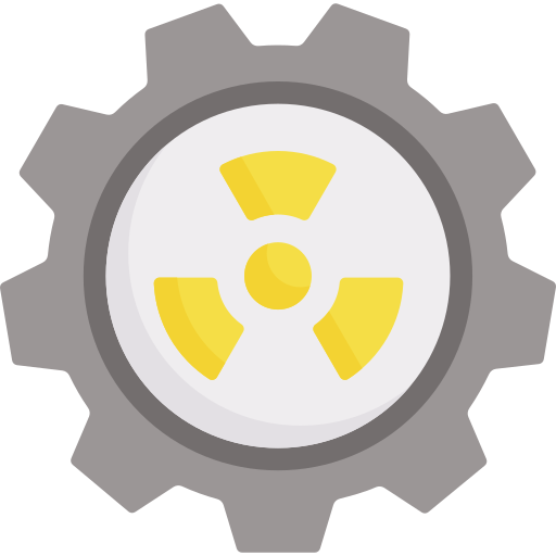 Nuclear energy Special Flat icon