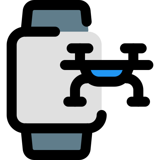 Smartwatch Pixel Perfect Lineal Color icon