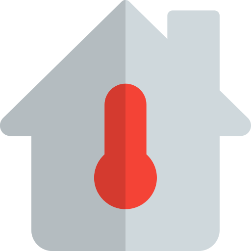 temperatura Pixel Perfect Flat icona