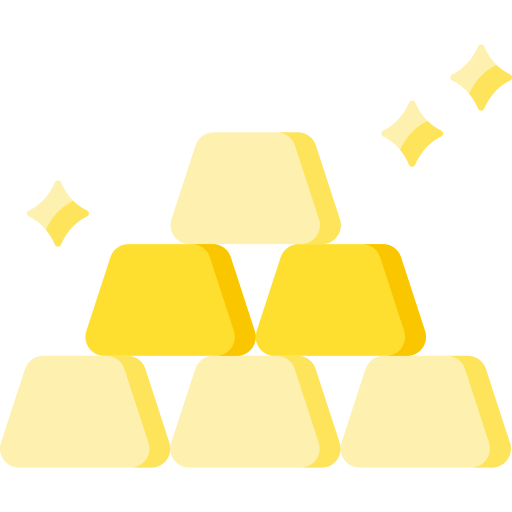 Золотые слитки Special Flat иконка