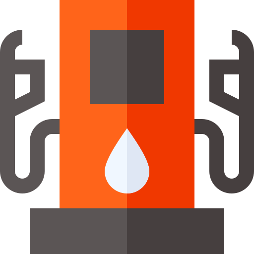 연료 Basic Straight Flat icon