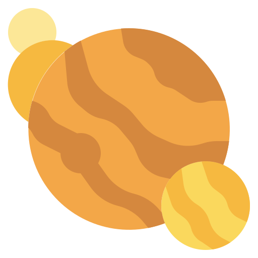Jupiter Surang Flat icon