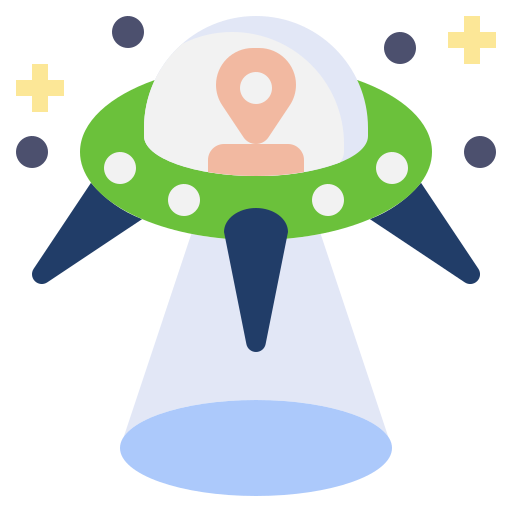 Ufo Surang Flat icon