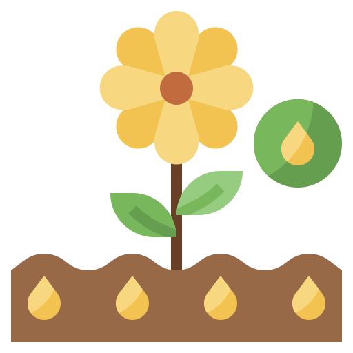 Цветок Surang Flat иконка
