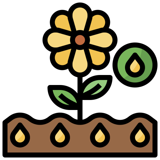 flor Surang Lineal Color icono