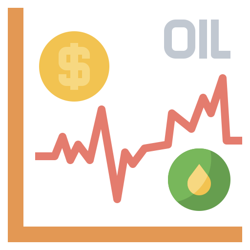 Oil price Surang Flat icon