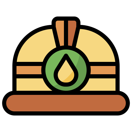 sombrero Surang Lineal Color icono