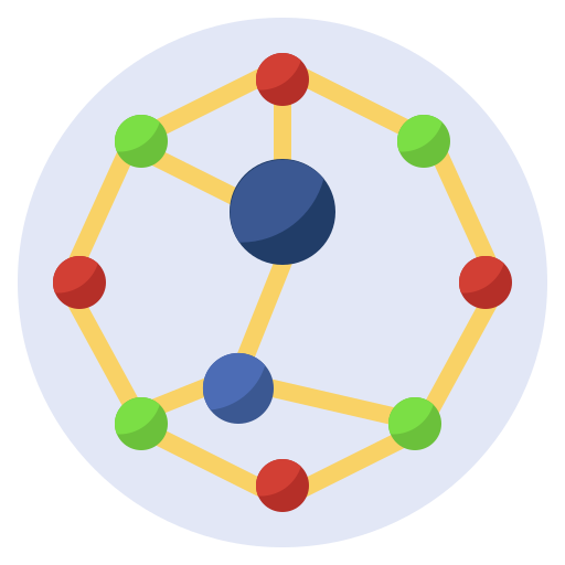 Молекула Surang Flat иконка