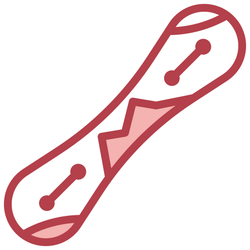 snowboard Surang Red icono