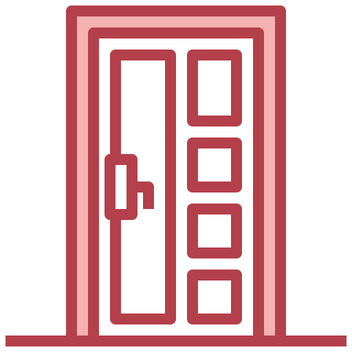 puerta sencilla Surang Red icono