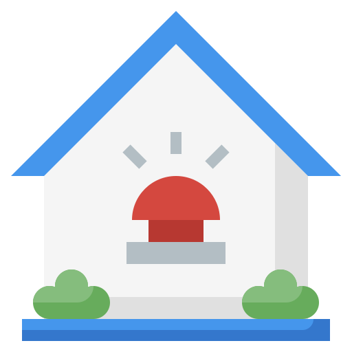 Smart home Surang Flat icon