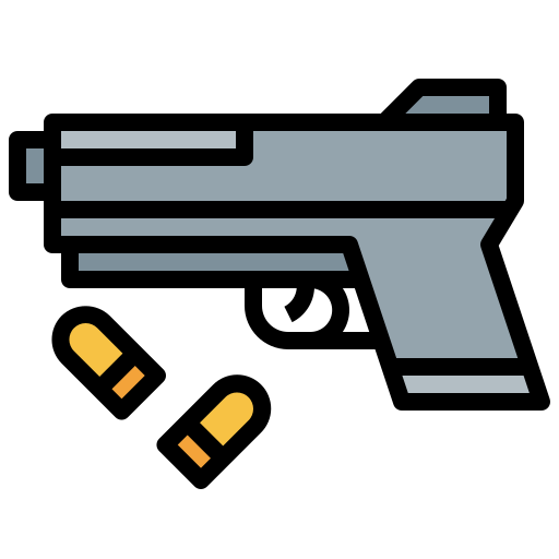 pistola Surang Lineal Color icona