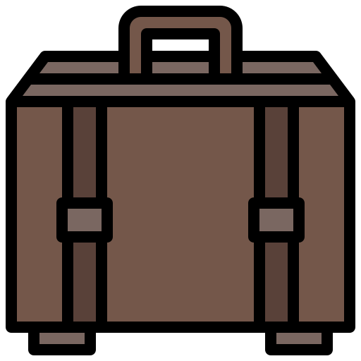 maleta Surang Lineal Color icono