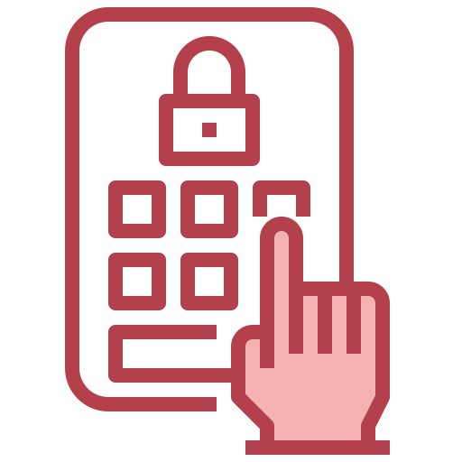 Keypad Surang Red icon