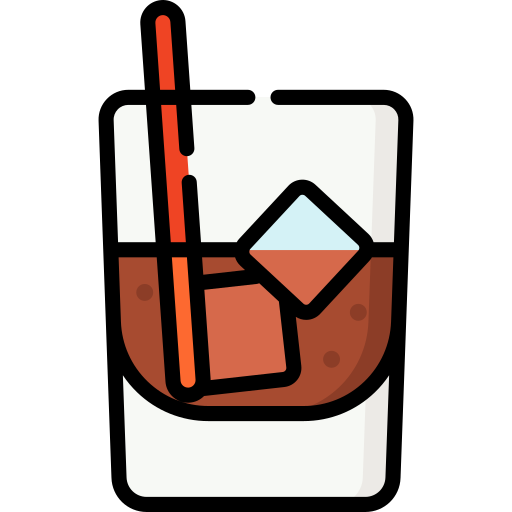 Black russian Special Lineal color icon