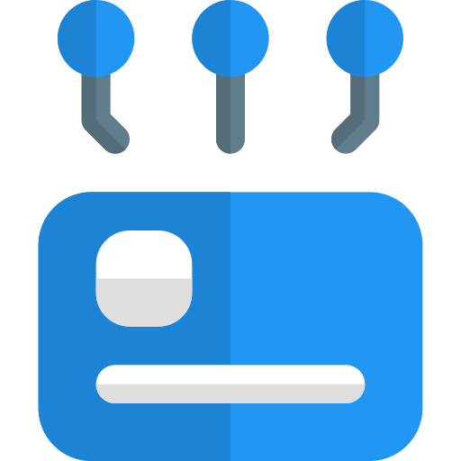 Rfid Pixel Perfect Flat icon