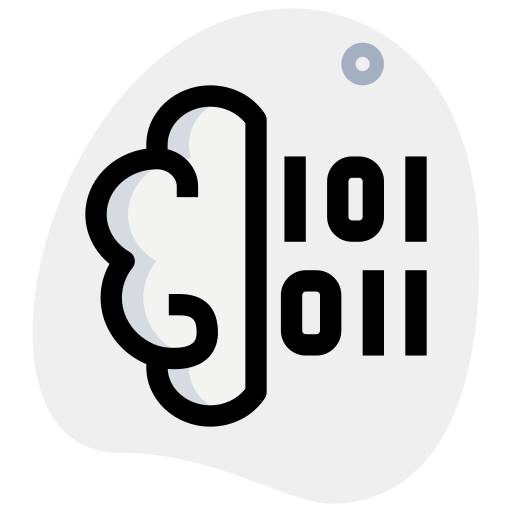 código binario Generic Rounded Shapes icono