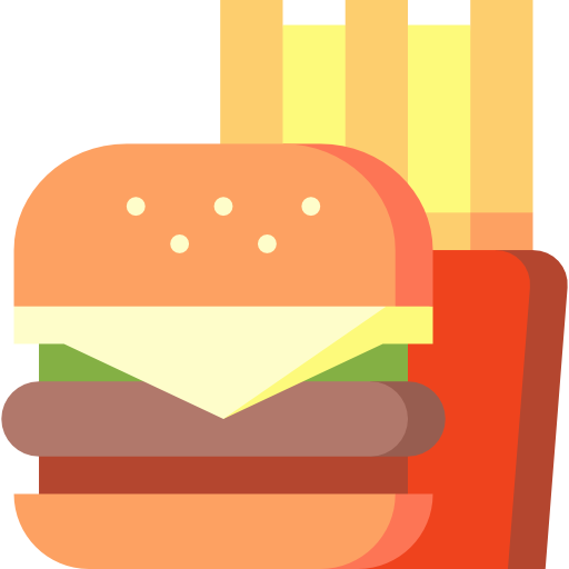 fast food Special Flat icon