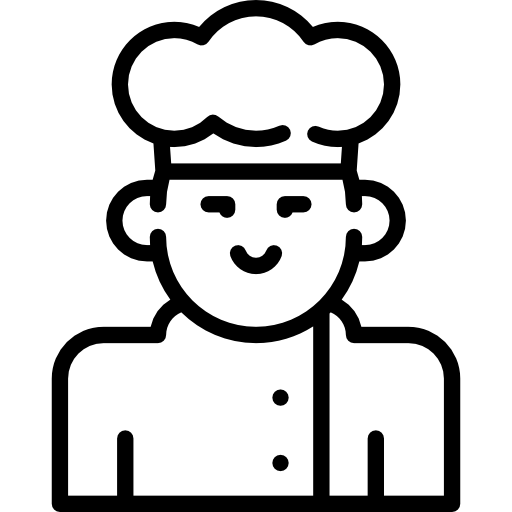 szef kuchni Special Lineal ikona