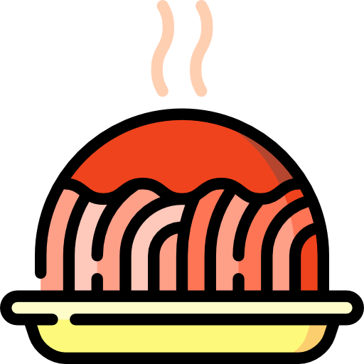 spaghetti Special Lineal color icon