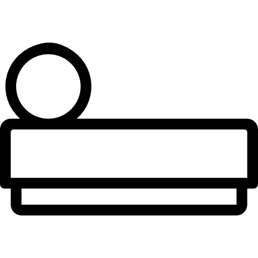 łóżko Cursor creative Lineal ikona