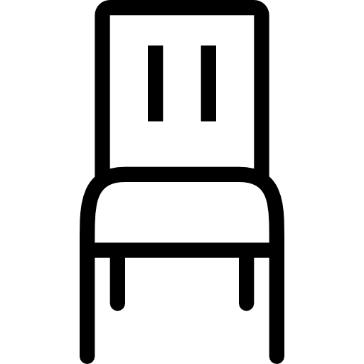 silla Cursor creative Lineal icono