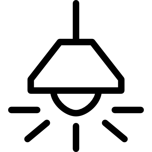 lámpara Cursor creative Lineal icono