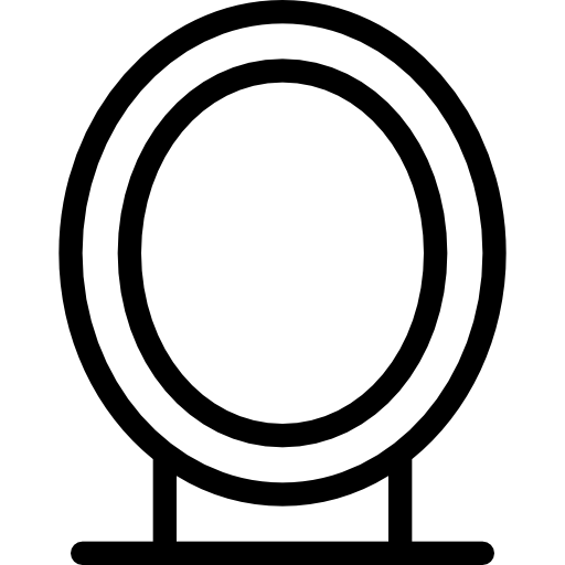 espejo Cursor creative Lineal icono
