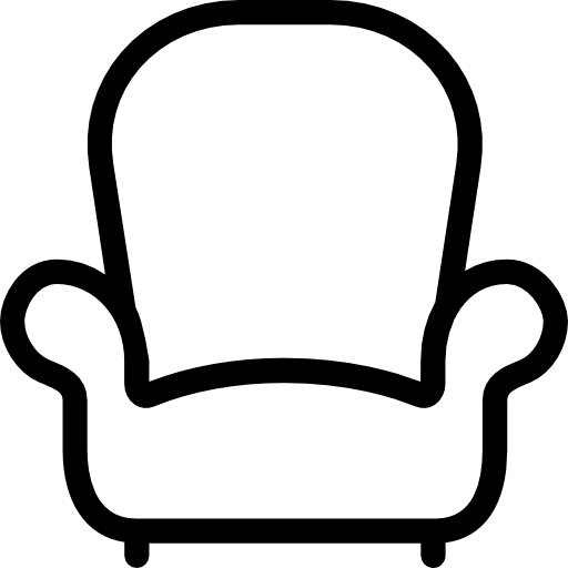sofa Cursor creative Lineal ikona