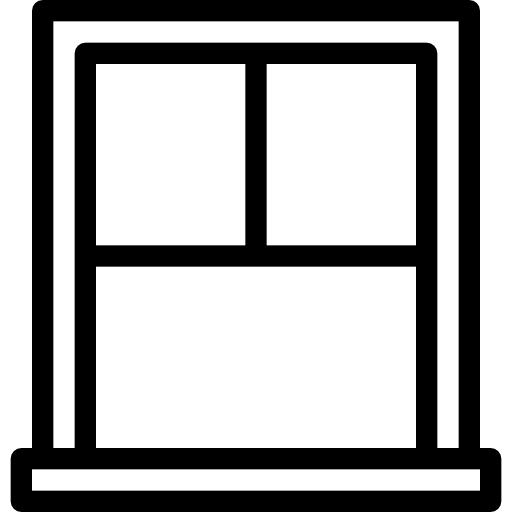 ventana Cursor creative Lineal icono