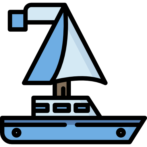 segelschiff Special Lineal color icon