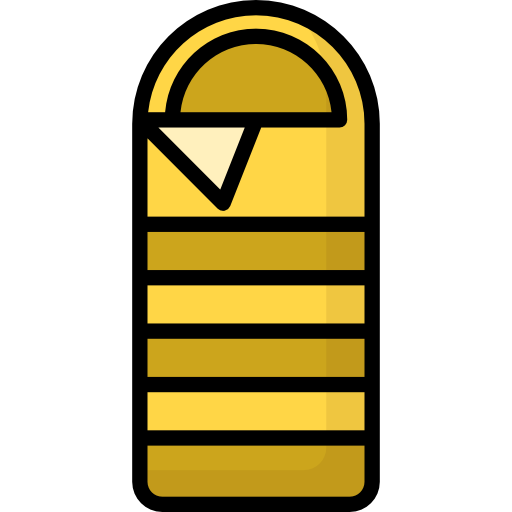 Sleeping bag Special Lineal color icon