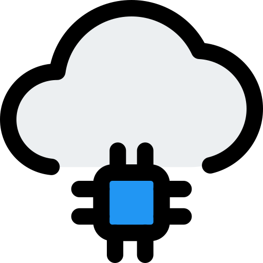 Cloud Pixel Perfect Lineal Color icon
