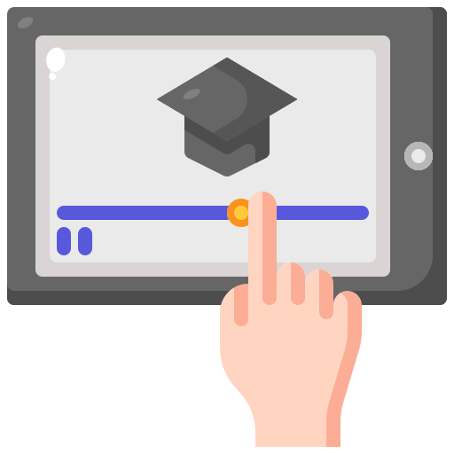 Онлайн обучение Generic Flat иконка