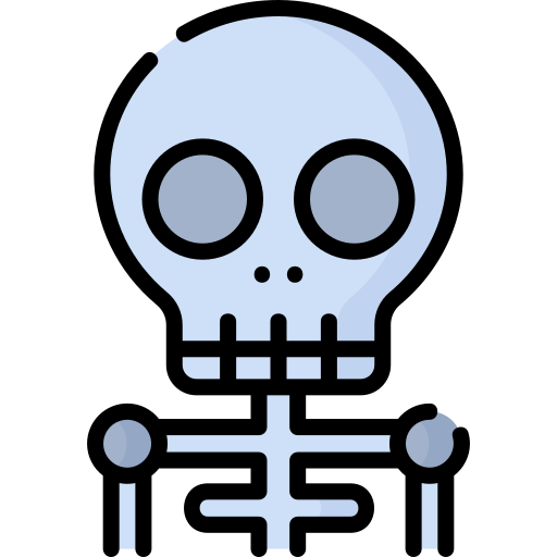cráneo Special Lineal color icono