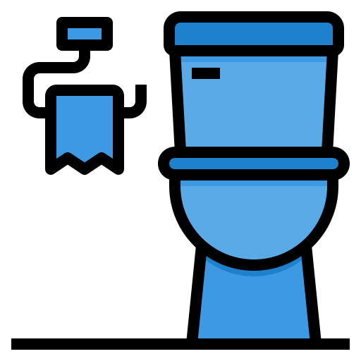 Toilet itim2101 Lineal Color icon