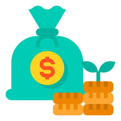 Money bag itim2101 Flat icon