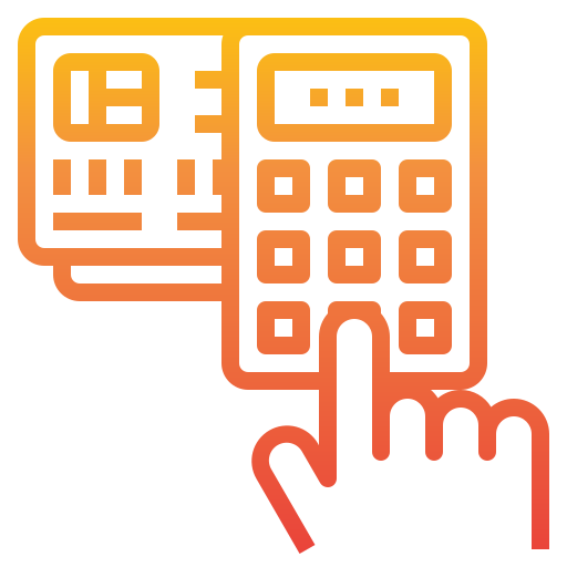 calculadora itim2101 Gradient icono