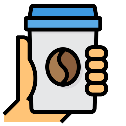 コーヒーカップ itim2101 Lineal Color icon
