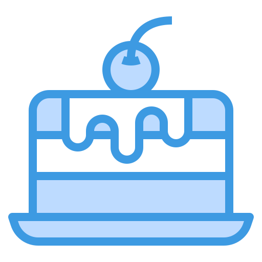Cake itim2101 Blue icon