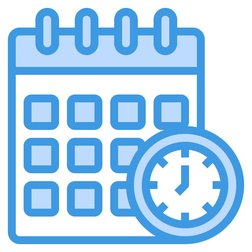 kalender itim2101 Blue icoon