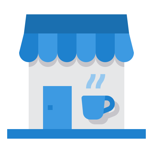 커피 샵 itim2101 Flat icon